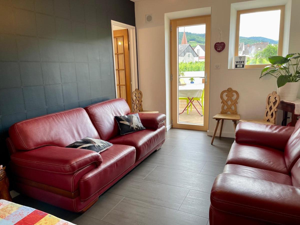Alsacebnb - Gîte 12 personnes dans le vignoble - Piscine privée chauffée&Spa Ammerschwihr Exterior foto