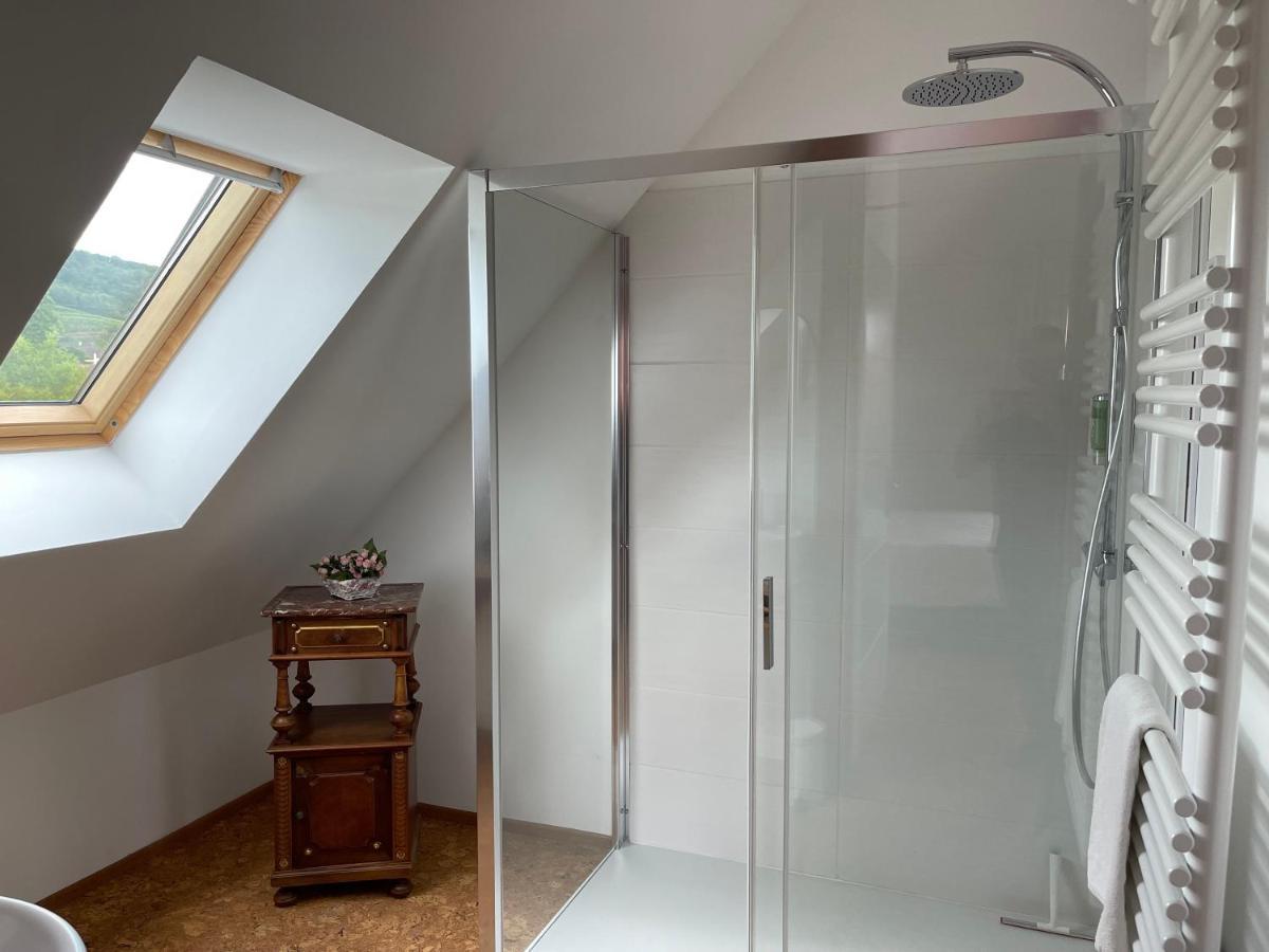Alsacebnb - Gîte 12 personnes dans le vignoble - Piscine privée chauffée&Spa Ammerschwihr Exterior foto