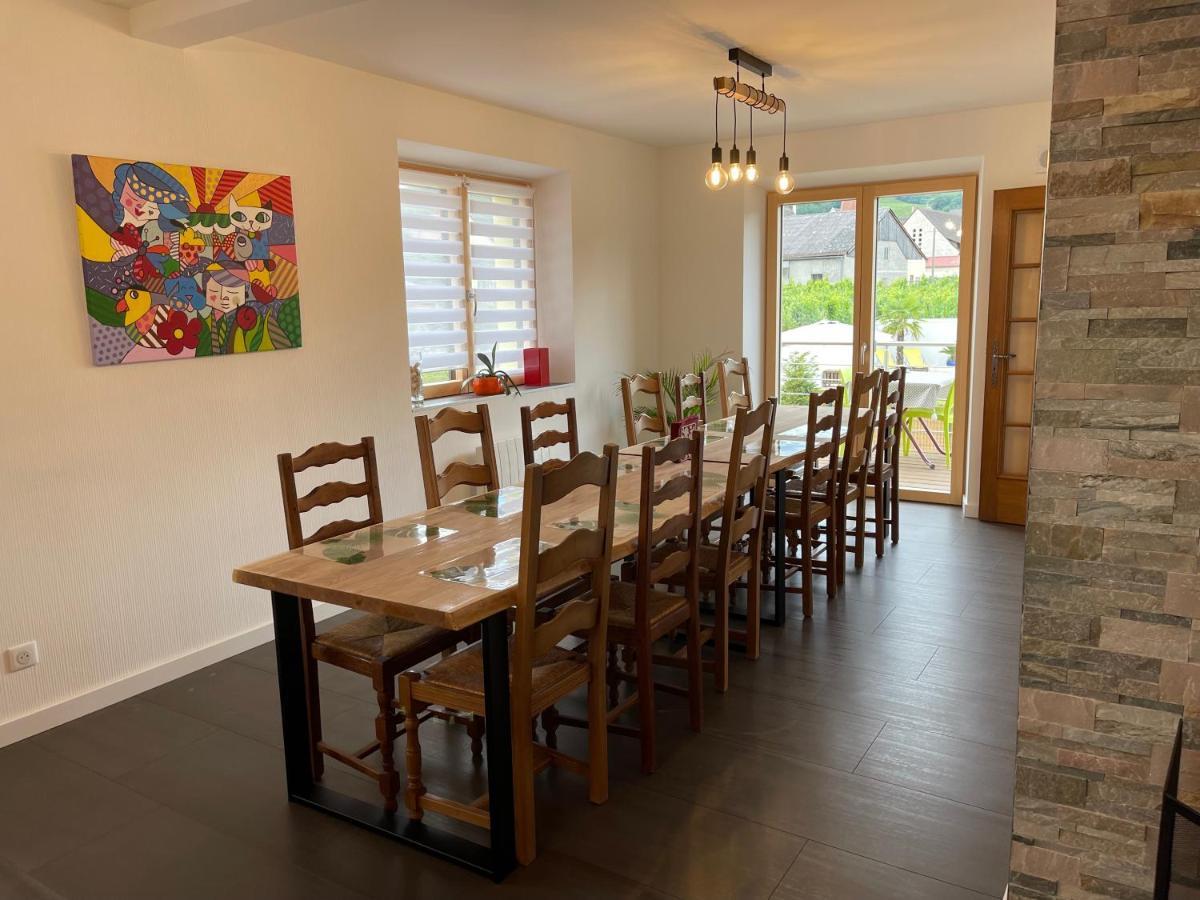 Alsacebnb - Gîte 12 personnes dans le vignoble - Piscine privée chauffée&Spa Ammerschwihr Exterior foto