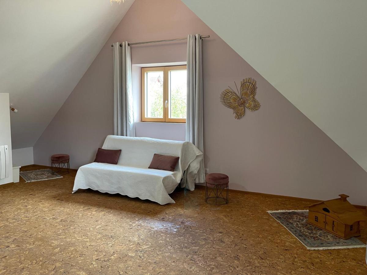 Alsacebnb - Gîte 12 personnes dans le vignoble - Piscine privée chauffée&Spa Ammerschwihr Exterior foto